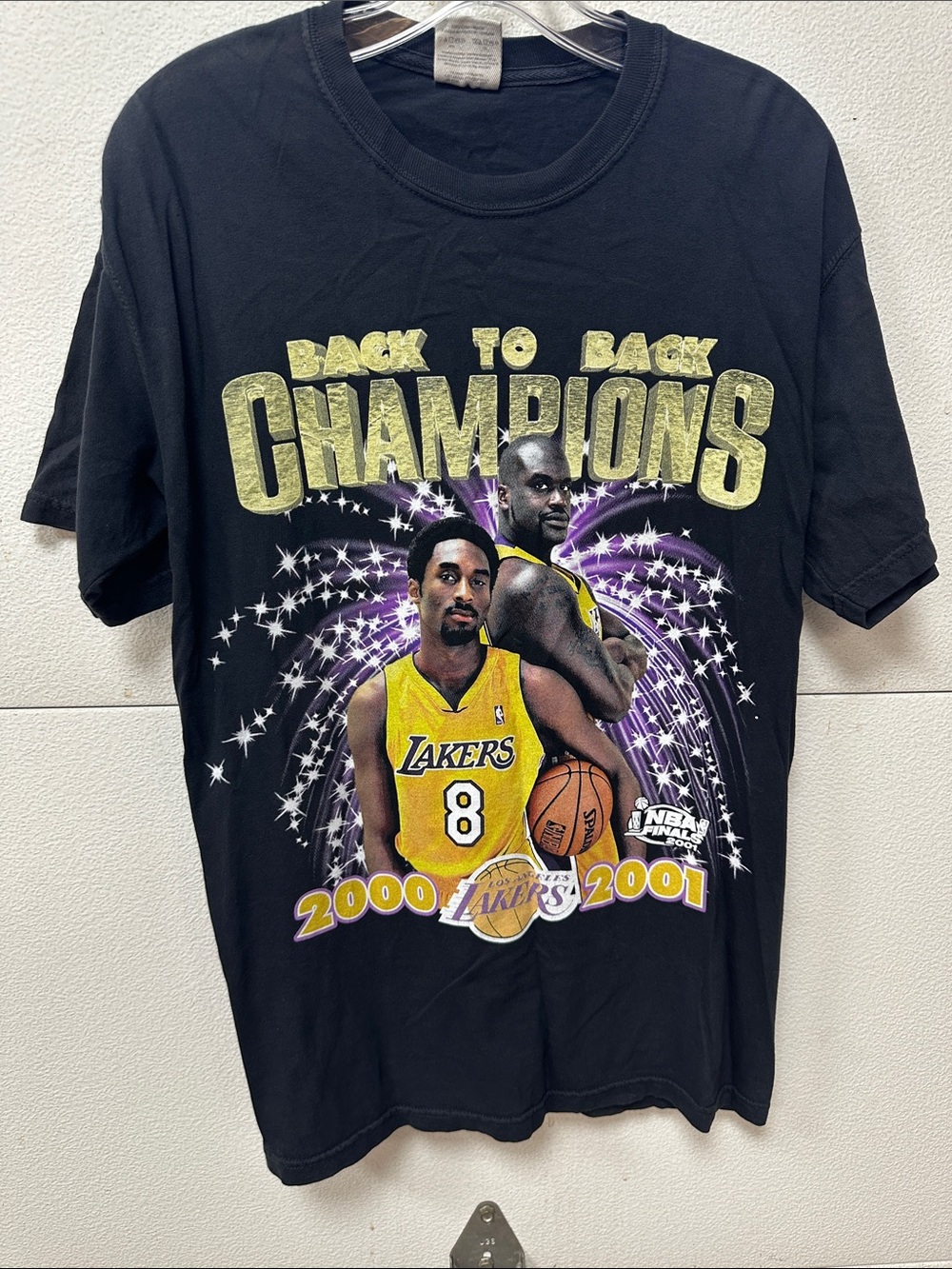 Comfort Colors Black Tee with Yellow Front Print